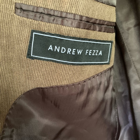 Andrew Fezza corduroy Jacket, Dark Brown - Picture 4 of 8